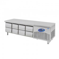  CSA CS-CIH 4-700 Cihaz Altı Derin Dondurucu, 8 Çekmeceli, 310 L